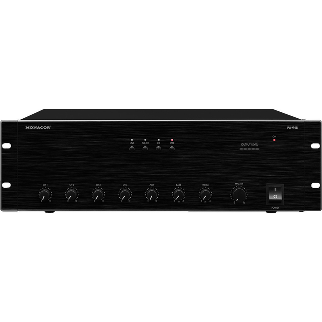 PA-948 Forstærker 480W - Perfekt til Inde/Ude, 5 Kanaler