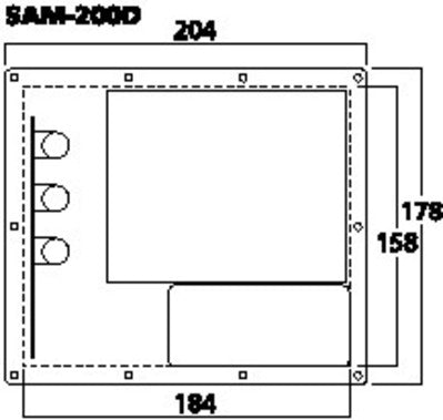 IMG STAGELINE SAM-200D Subwoofer Forstærkermodul 280W Energieffektiv