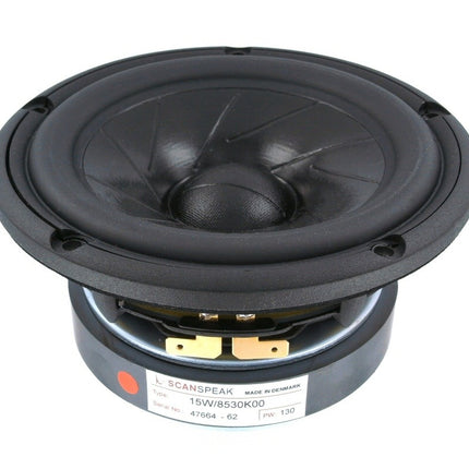 Scan-Speak 5,25" Revelator 15W/8530K00 Bas/Mellemtone Kompakt og Kraftfuld