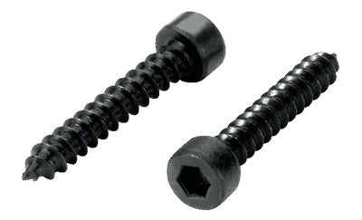 Sorte Umbraco Skruer 4x25mm 16 stk Selvskærende - MZF-8616