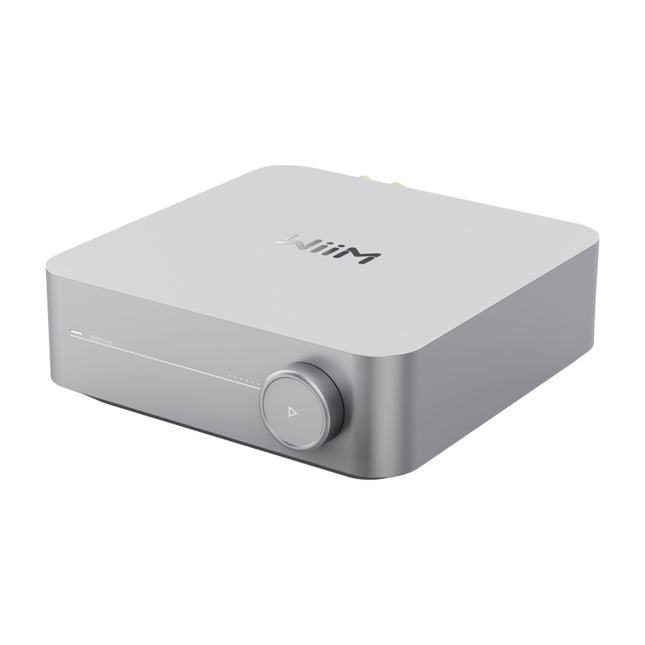 WiiM Amp Streamforstærker: multirumslyd silver