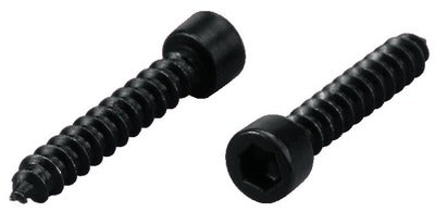 Sorte Umbraco Træskruer 5x30mm 16 stk - Sikker Montering