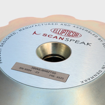 Scan-Speak 15" Ellipticor Bas 38WE/8582T00 - Lav Forvrængning & Høj Følsomhed