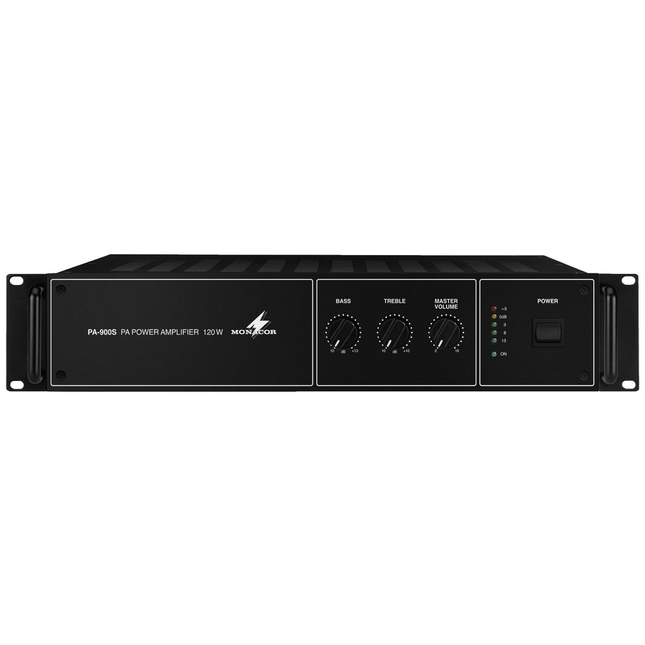 Monacor PA-forstærker 1x120Wrms - PA-900S