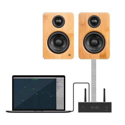 Arylic A50+ trådløs bluetoth, wifi og airplay forstærker til multirumslyd