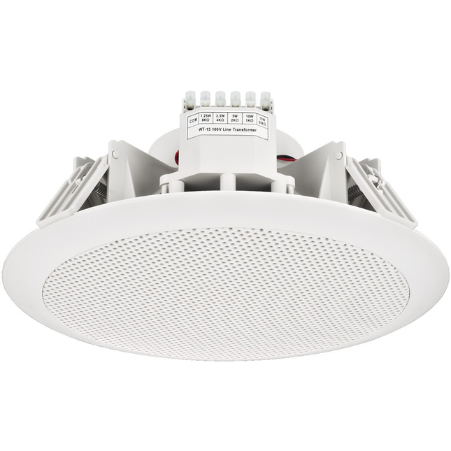 Monacor EDL-158 ELA Højttaler 100V/8Ω med Tweeter og Monteringsbeslag