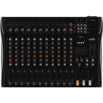 MXR-120 12-Kanals Lydmixer med DSP, Bluetooth og USB Interface