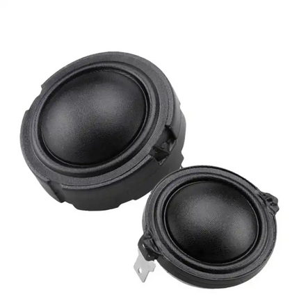 Neodymium 1" Tekstil Dome Diskant Sæt - 80W, 4 Ohm, 93dB