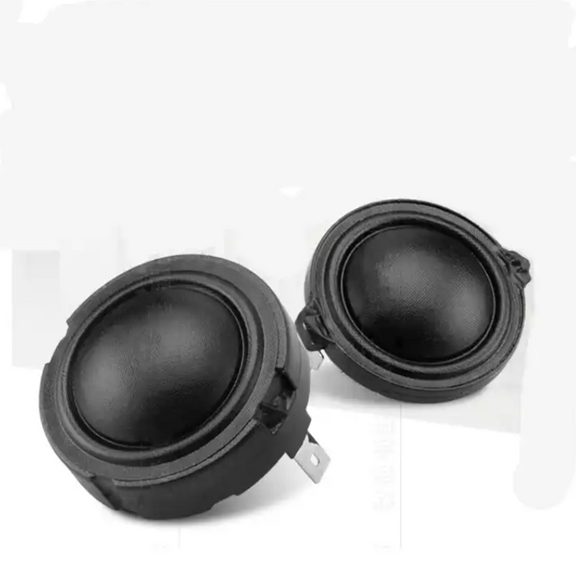 Neodymium 1" Tekstil Dome Diskant Sæt - 80W, 4 Ohm, 93dB