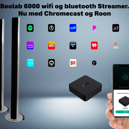 Beolab 6000 Streamer med Wifi, Bluetooth, Chromecast & Roon