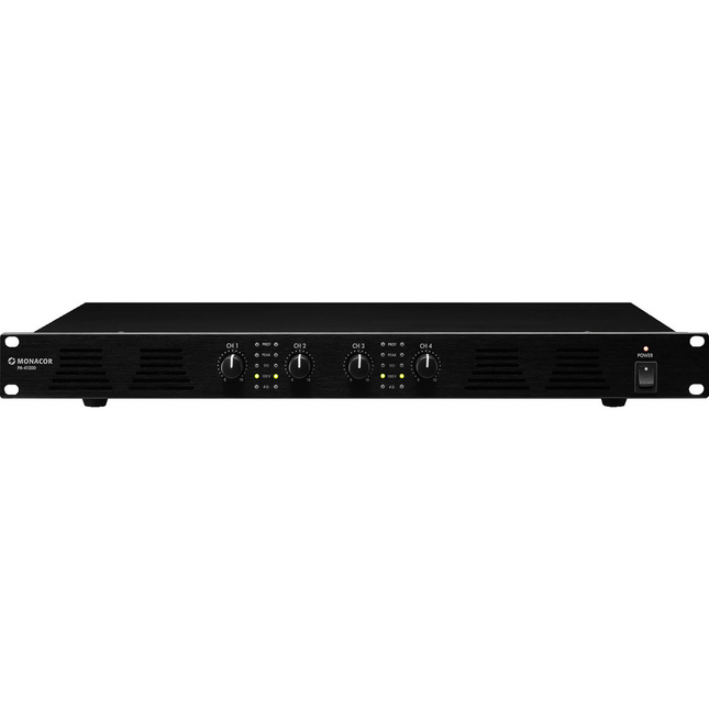 PA-4120D 4-Kanal Digital Forstærker 4x120W - Effektiv Lydinstallation