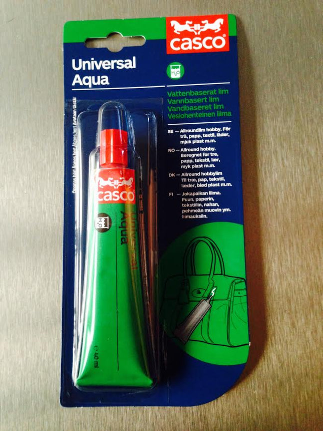 Casco Aqua Lim 40 ml - Vandbaseret Universal til DIY & Reparationer