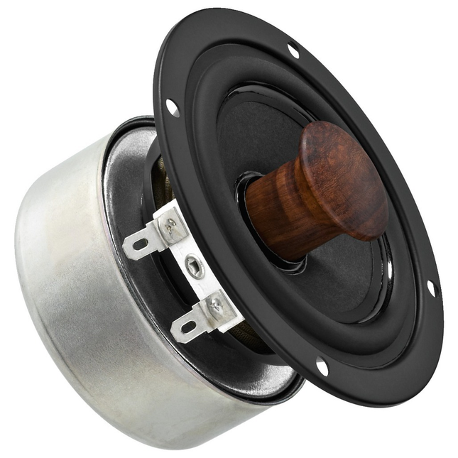 SPX-32M 3" HiFi Højttaler - Fuldtone, Superb Lyd & Træ Phaseplug