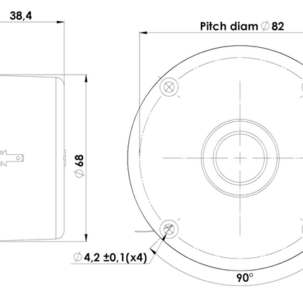 Scan-Speak Classic 19mm Soft Dome Diskant D2008/852100 - Perfekt Til 3 Vejs