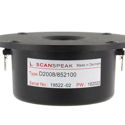 Scan-Speak Classic 19mm Soft Dome Diskant D2008/852100 - Perfekt Til 3 Vejs