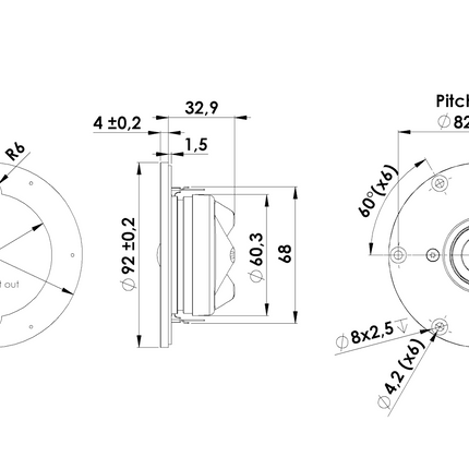 Scan-Speak Revelator 19mm Dome Højttaler, Linear Respons, 40kHz