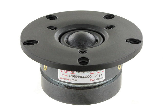 Scan-Speak 1" soft dome D2604/833000 Diskant højttalerenhed
