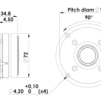Scan-Speak 1" soft dome diskant D2608/913000