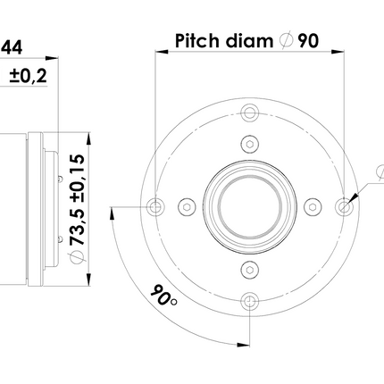 Scan-Speak Classic Soft Dome Diskant D2905/930000 Højtydende Lyd