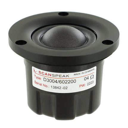 Scan-Speak D3004/602200 – Kompakt 26 mm Illuminator Tekstildome Diskant
