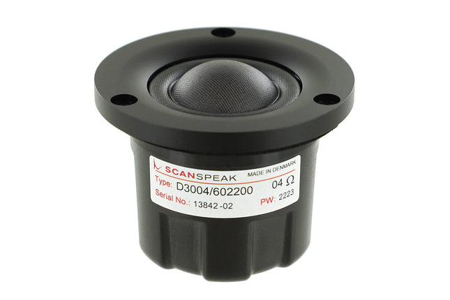 Scan-Speak D3004/602200 – Kompakt 26 mm Illuminator Tekstildome Diskant