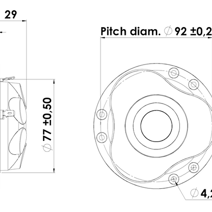 Scan-Speak Illuminator D3004/662000 Diskant - 1" Dome, Lydperfektion