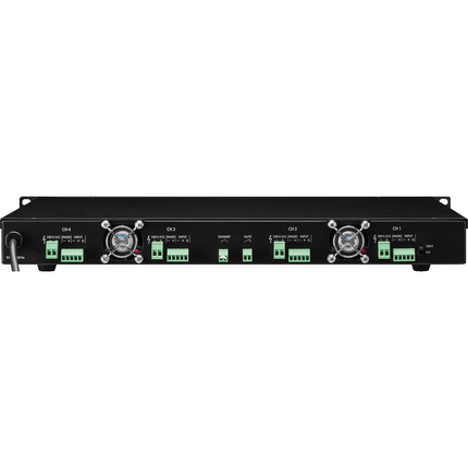 PA-4120D 4-Kanal Digital Forstærker 4x120W - Effektiv Lydinstallation