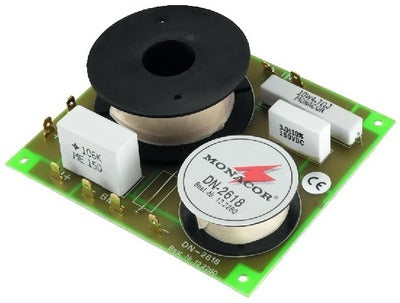 Monacor DN-2618 Kvalitetsdelefilter 2-vejs 8 Ohm - 3000 Hz Effekt 350W