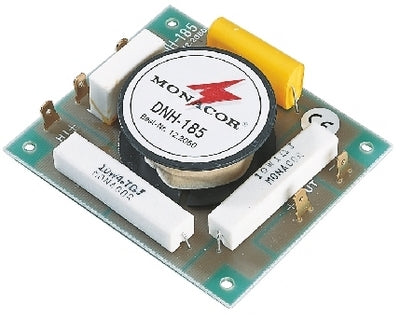 "Monacor DNH-185 High-Pass Filter 8 Ohm 5500Hz - Tysk Kvalitet 250W"