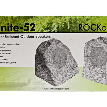 Granite-52 Rockhøjttalere til Udendørs Brug | Vejrbestandige & UV-Sikre
