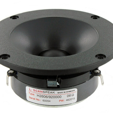 Erstatningsdiskant til Soundboks 2. Alternativ forbedret løsning. Dome Tweeter 100W 95dB H2606/920000 - Hi-Fi Diskant Højtspillende