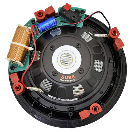 Earthquake SUB-6: Slank 6" Indbygnings-Subwoofer 300W - 8 Ohm