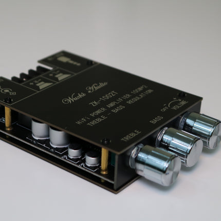 Bluetooth Forstærker ZK1002T 2x100W Med TPA3116D2 chip