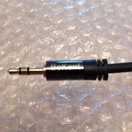 Minijack-Phono Kabel MP-03 1 m - Hi-fi Kvalitet med Forgyldte Stik