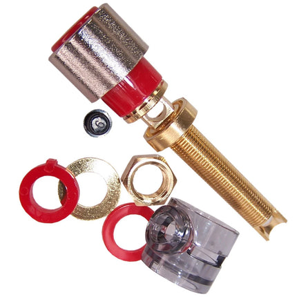 Jantzen Audio terminaler guld satin nickel