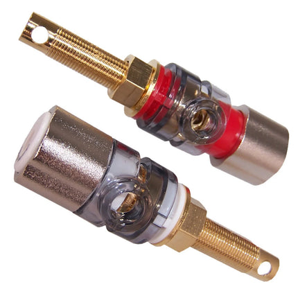Jantzen Audio terminaler guld satin nickel