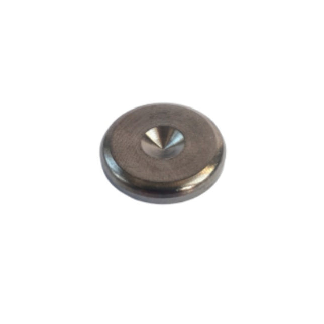 Spike Pad Ø 18 mm / højde 3mm - Black Chrome