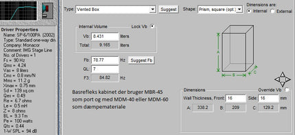 SP-6/100PA PA Mellemtonehøjttaler 200W - Klar & Effektiv Lyd, 8Ω