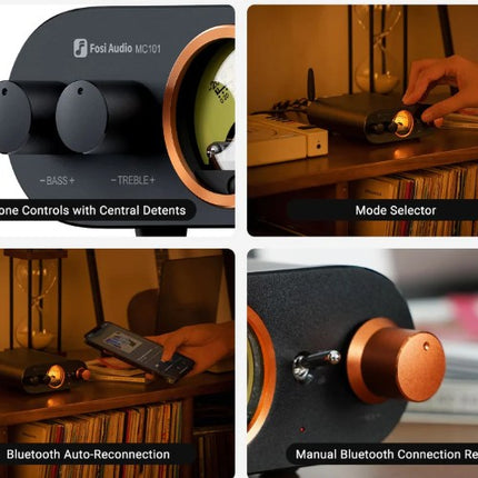 Fosi Audio MC101 Bluetooth forstærker