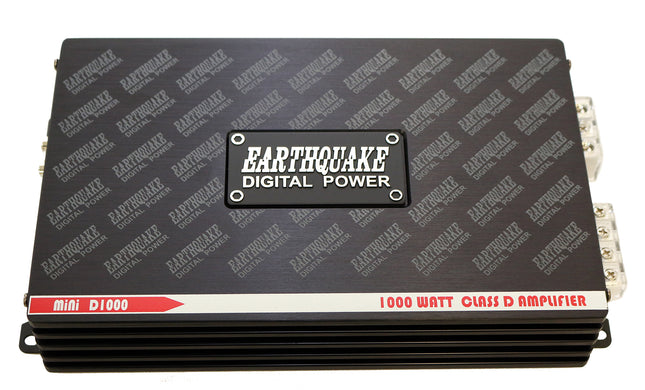 Earthquake MiNi-D1000 V2 Gen Kompakt Bilstereoforstærker 1200W