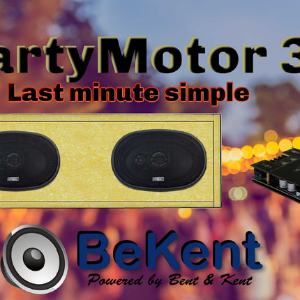 PartyMotor 3 Festivalsanlæg: Bluetooth