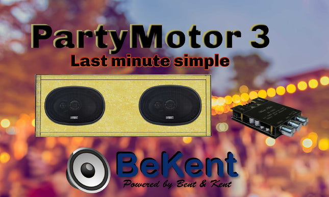 PartyMotor 3 Festivalsanlæg: Bluetooth