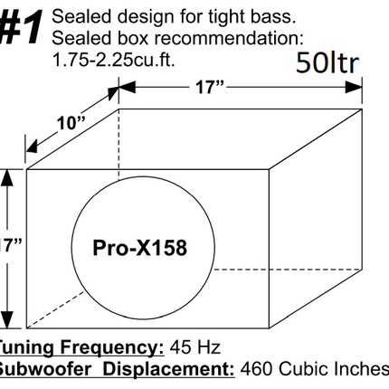 Earthquake Pro-X15-8 Subwoofer: Topydelse til Overkommelig Pris