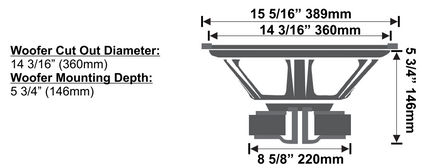 Earthquake Pro-X15-8 Subwoofer: Topydelse til Overkommelig Pris