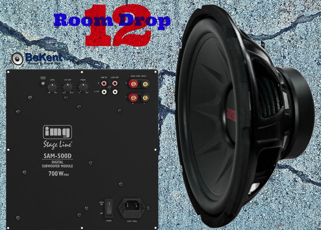 Room Drop 12 Subwoofer 116dB - 28Hz