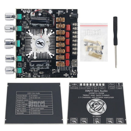 S220H 2.1 Bluetooth Forstærker 160W+220W med AUX & App Styring