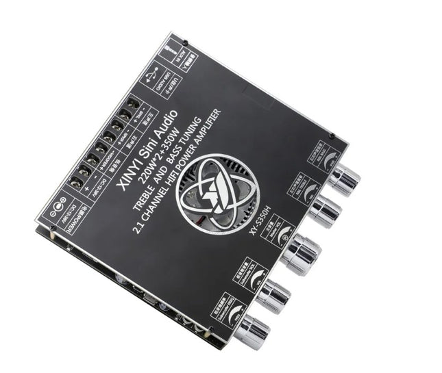 S350H Kraftfuld Bluetooth Forstærker 2x220W + 350W Subwoofer