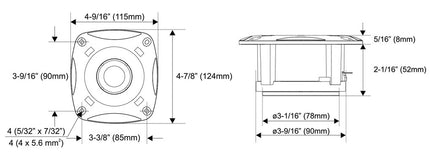 Earthquake SBT-200 Bullet Tweeter: 200W, 105dB - Ideel til Cerwin Vega