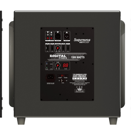 Earthquake MKVI DSP Forstærker -1000W RMS, DSP-Kontrol