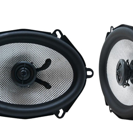 VTEK-57Xi 6x9" Højttalersæt - 500W, 2 Ohm, Silk Dome Tweeter